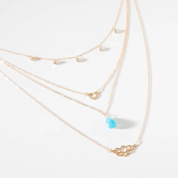 ‼️3/$30 Boho Multilayer Sexy Gold Choker Necklace - Picture 6 of 9